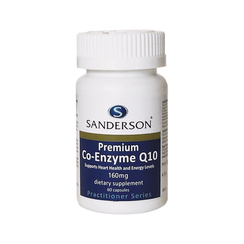 Sanderson Premium Co-Enzyme Q10 160mg