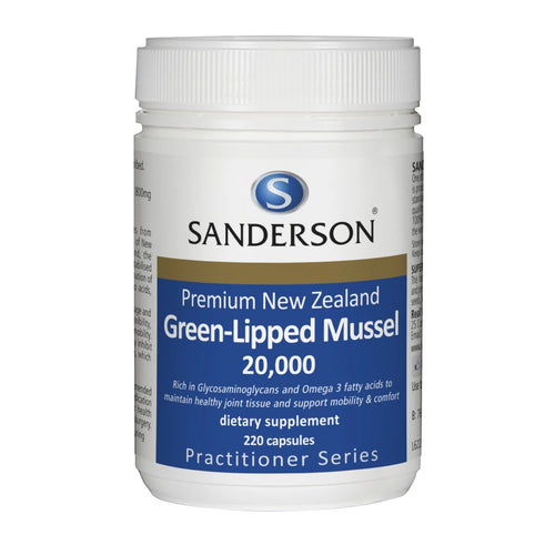 Sanderson Premium New Zealand Green-Lipped Mussel 20,000