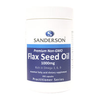 Sanderson Premium non-GMO Flax Seed Oil 1000mg