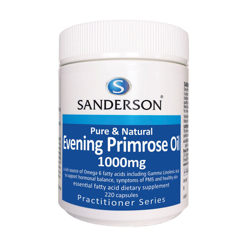Sanderson Pure & Natural Evening Primrose Oil 1000mg