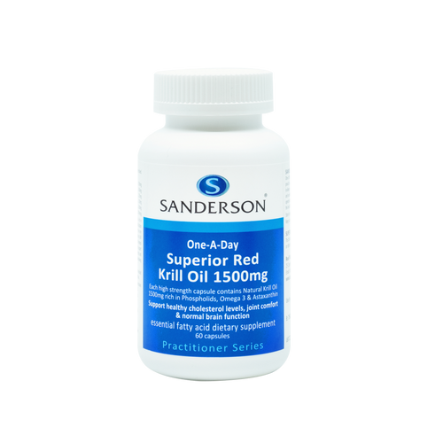 Sanderson Superior Red Krill Oil 1500mg
