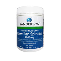 Sanderson Verified non-GMO Hawaiian Spirulina 1000mg