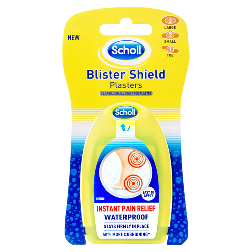Scholl Blister Shield Plasters Waterproof