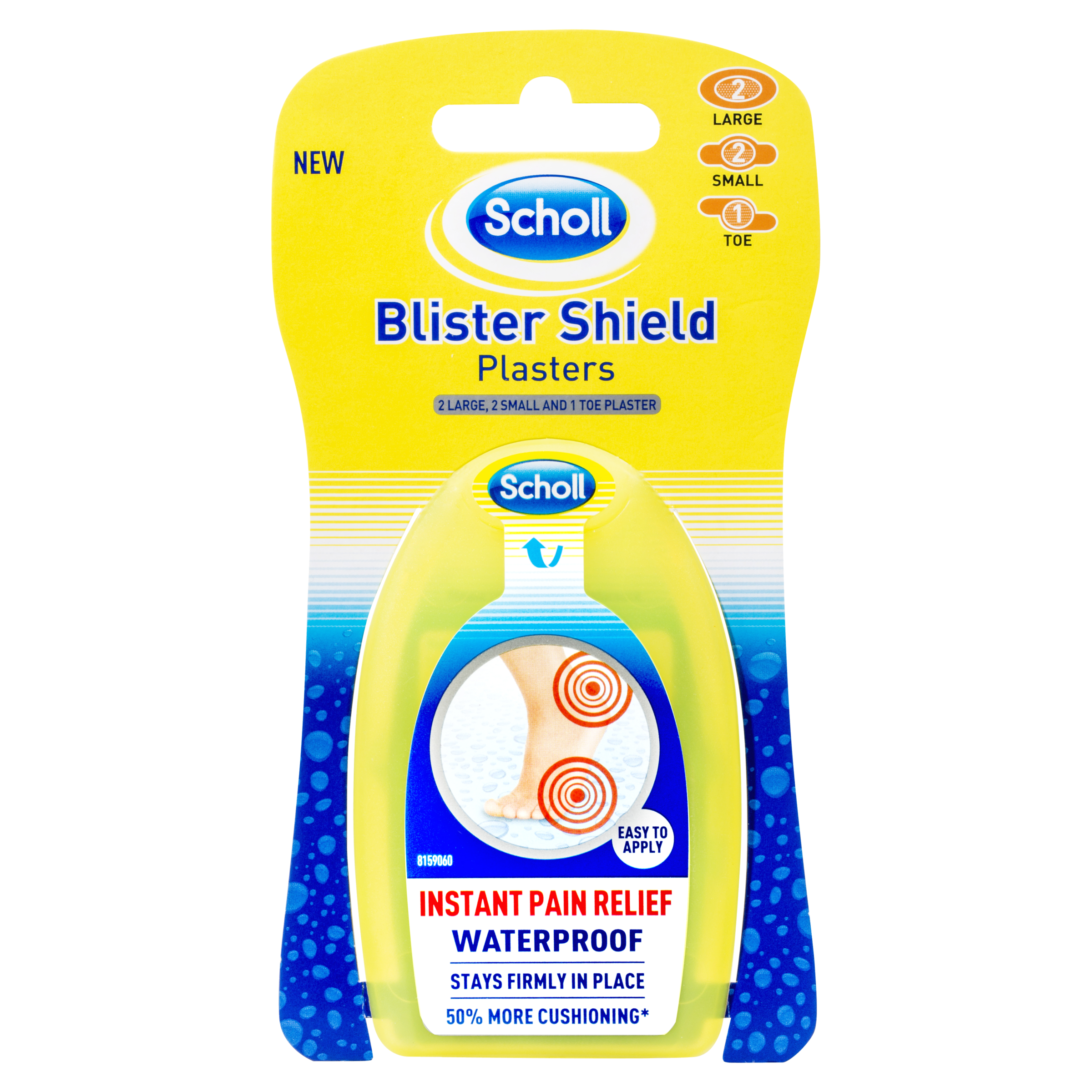 Scholl Blister Shield Plasters Waterproof