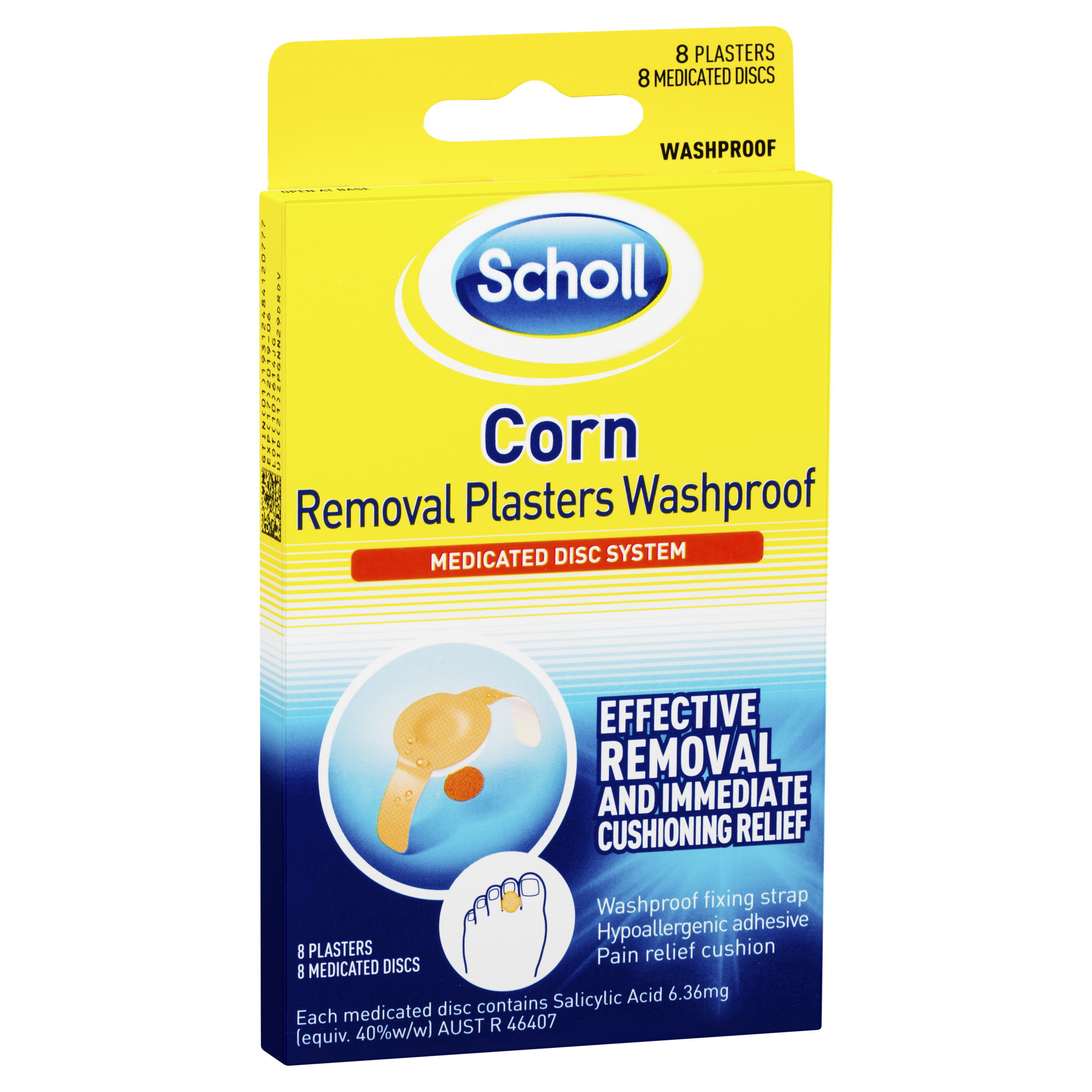 Scholl Corn Removal Plasters Waterproof