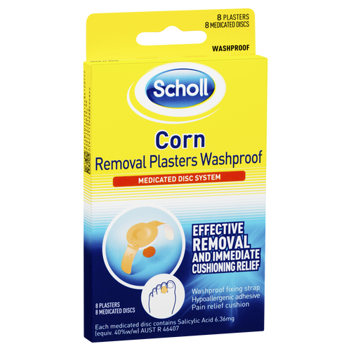 Scholl Corn Removal Plasters Waterproof