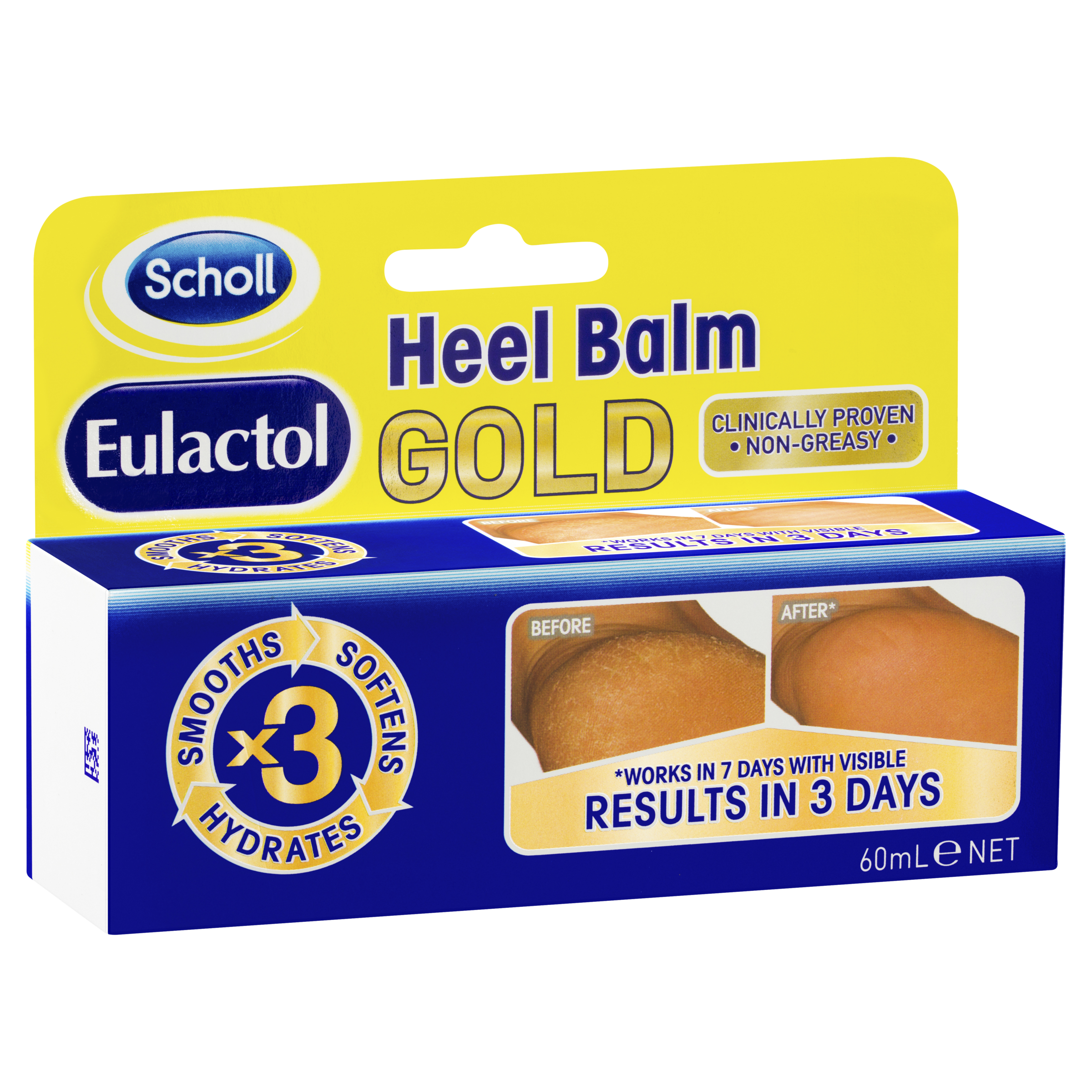 Scholl Eulactol Heel Balm Gold