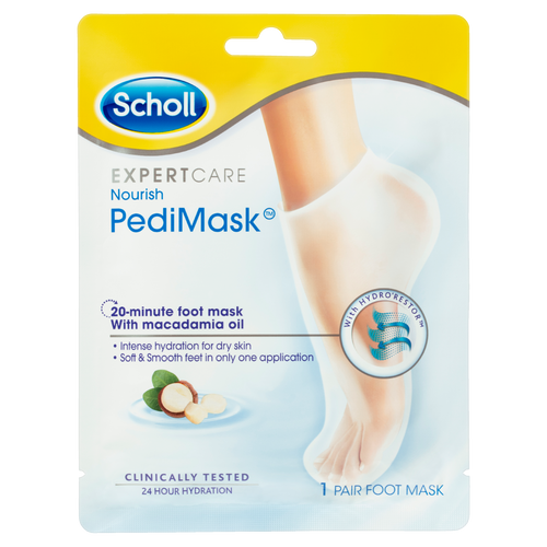 Scholl ExpertCare Nourish PediMask with Macadamia Oil