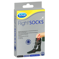 Scholl Flight Socks - Black