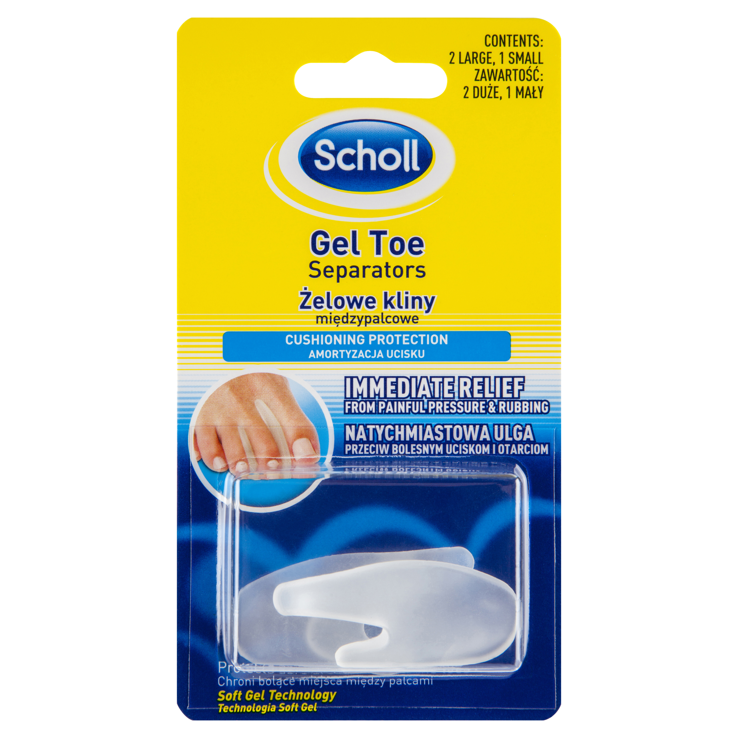 Scholl Gel Toe Separators