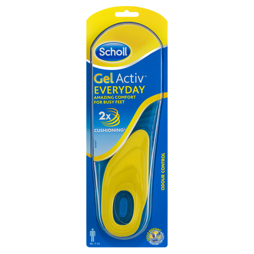 Scholl GelActiv Men's Insoles for Everyday