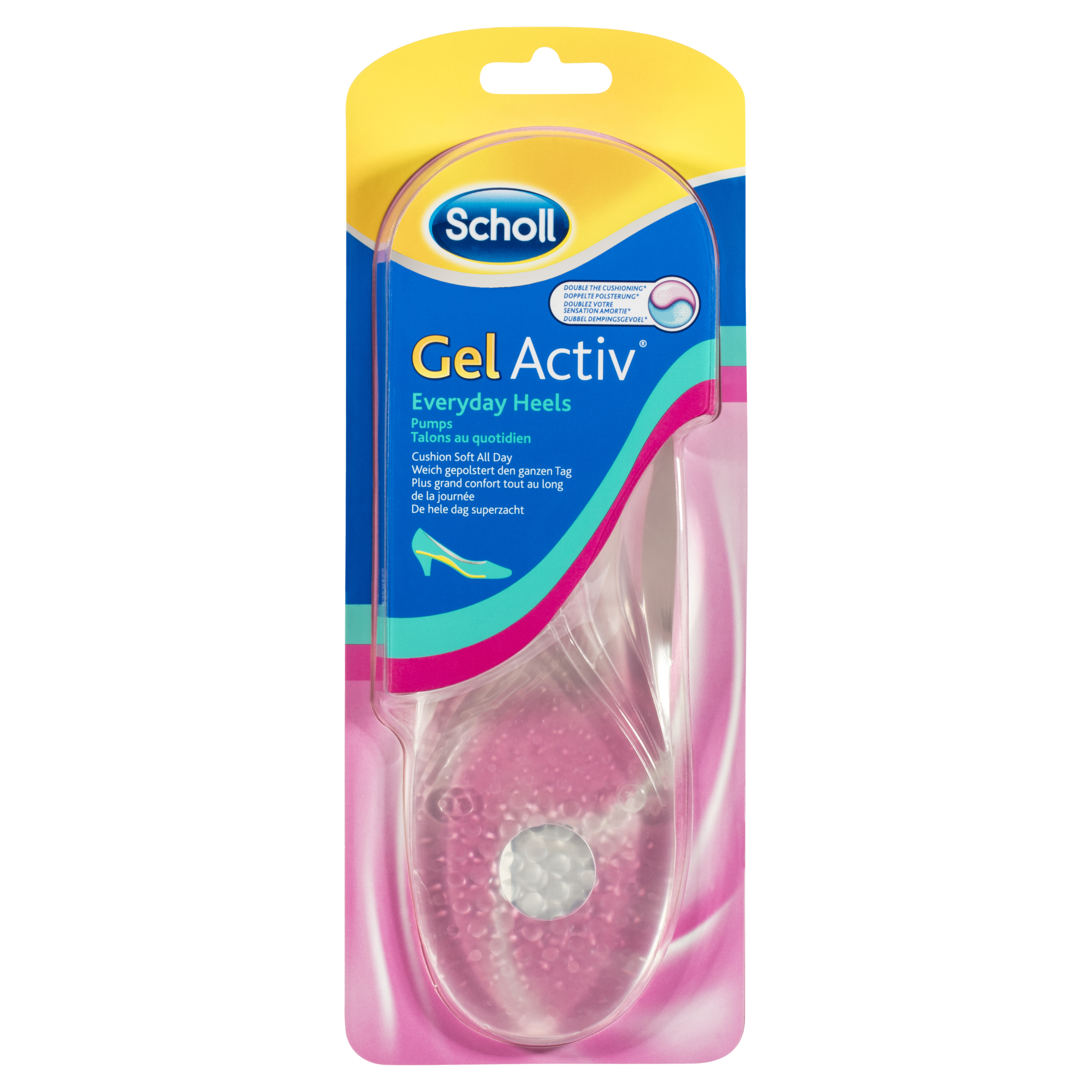 Scholl GelActiv Women's Insoles for Everyday Heels