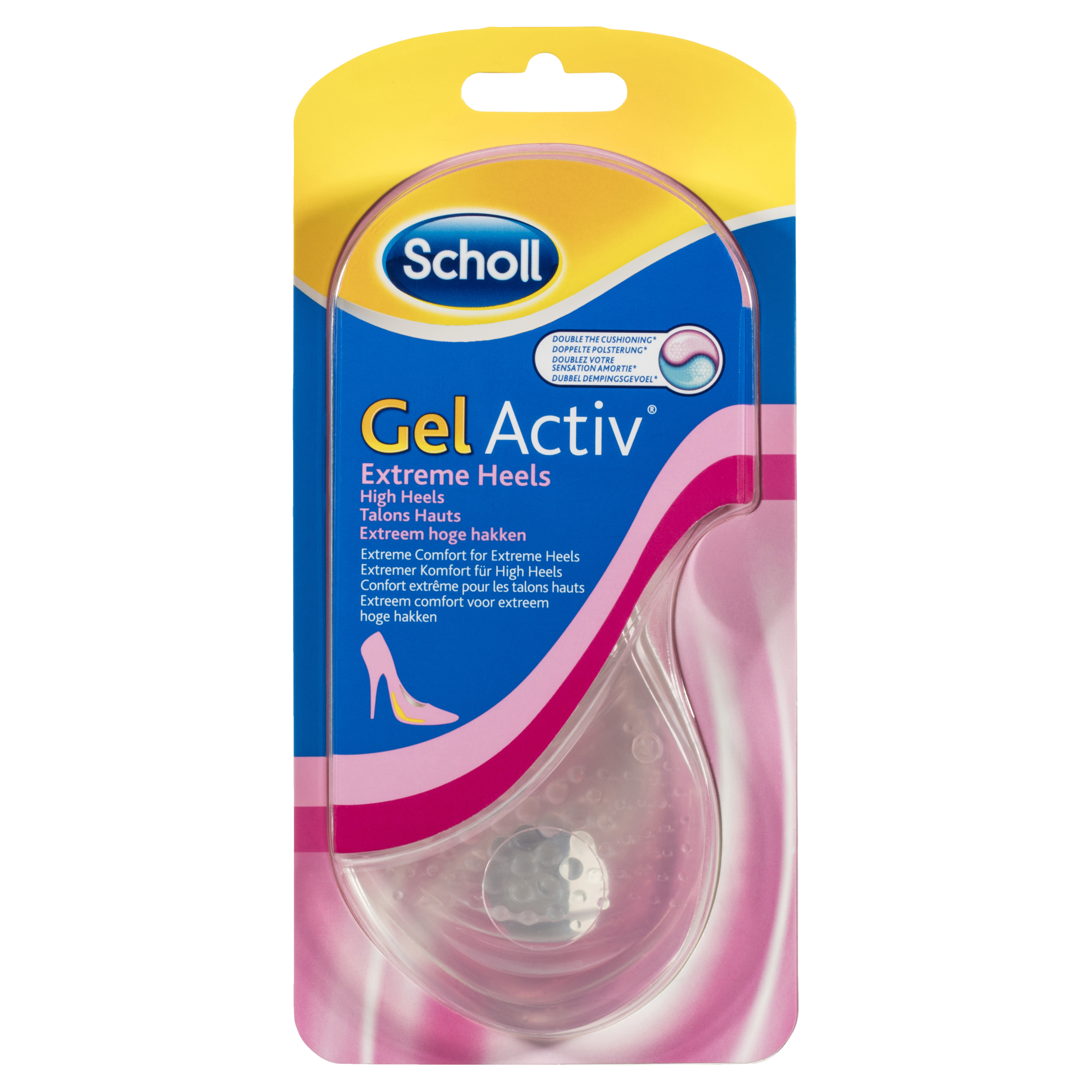 Scholl GelActiv Women's Insoles for Extreme Heels