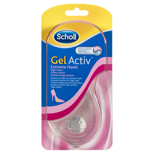 Scholl GelActiv Women's Insoles for Extreme Heels