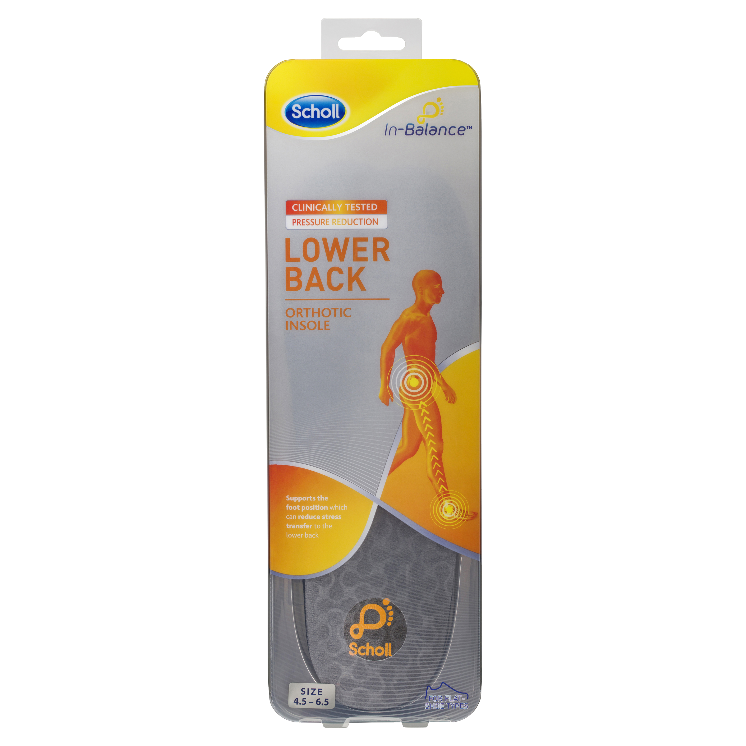 Scholl In-Balance Lower Back Orthotic Insole