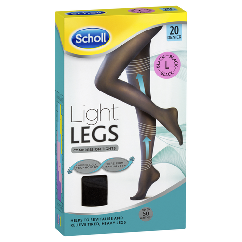 Scholl Light Legs Compression Tights - 20 Denier