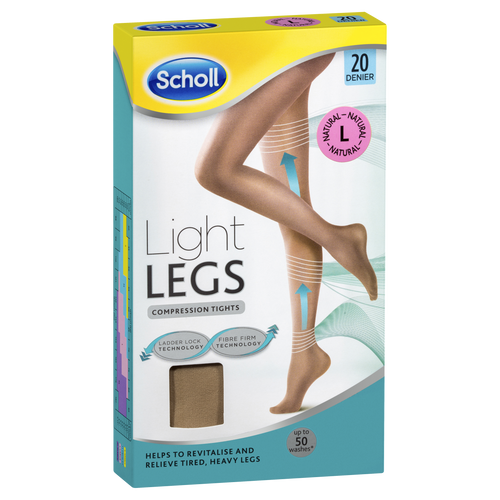 Scholl Light Legs Compression Tights - 20 Denier