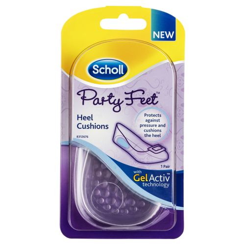 Scholl Party Feet Heel Cushions with GelActiv