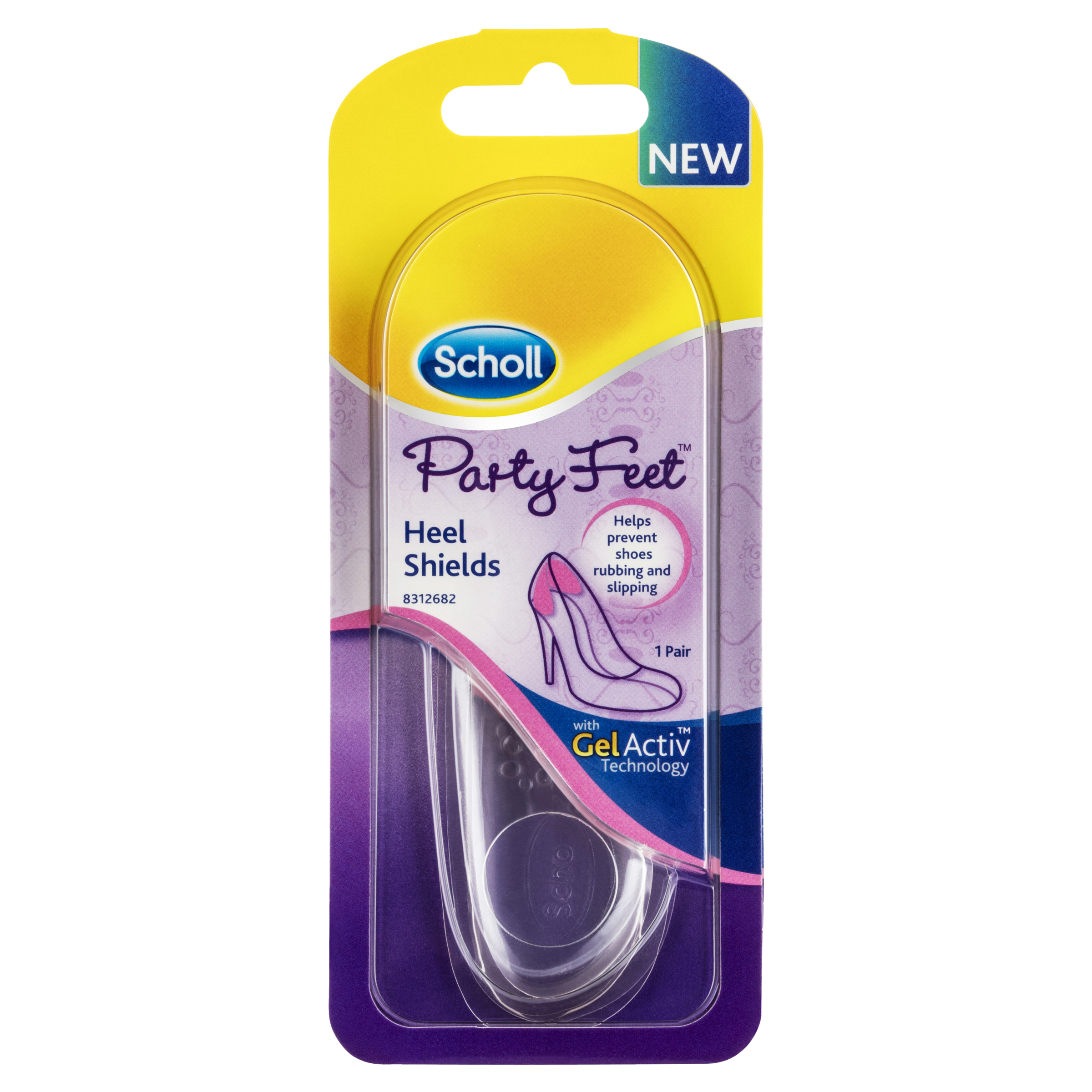 Scholl Party Feet Heel Shields with GelActiv