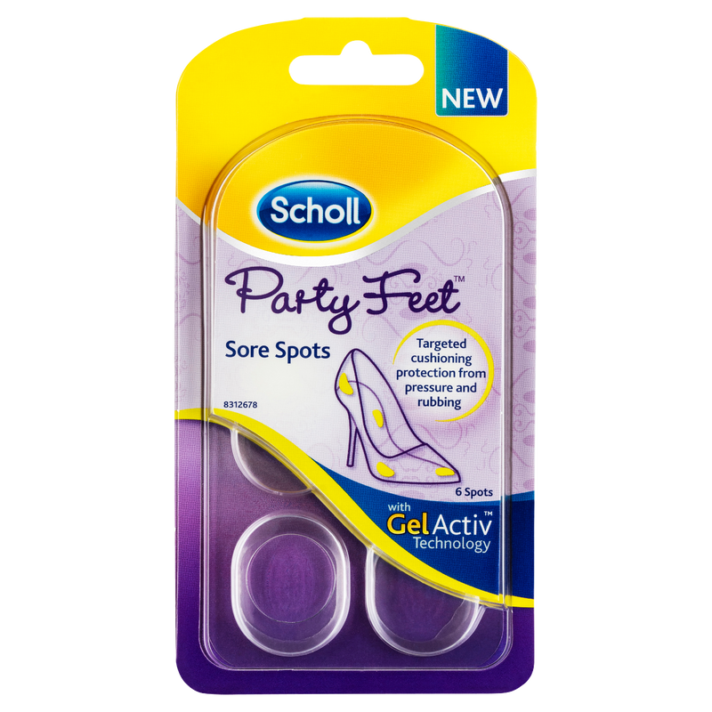 Scholl Party Feet Sore Spots with GelActiv - Net Pharmacy