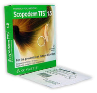 Scopoderm TTS 1.5mg Motion Sickness Treatment