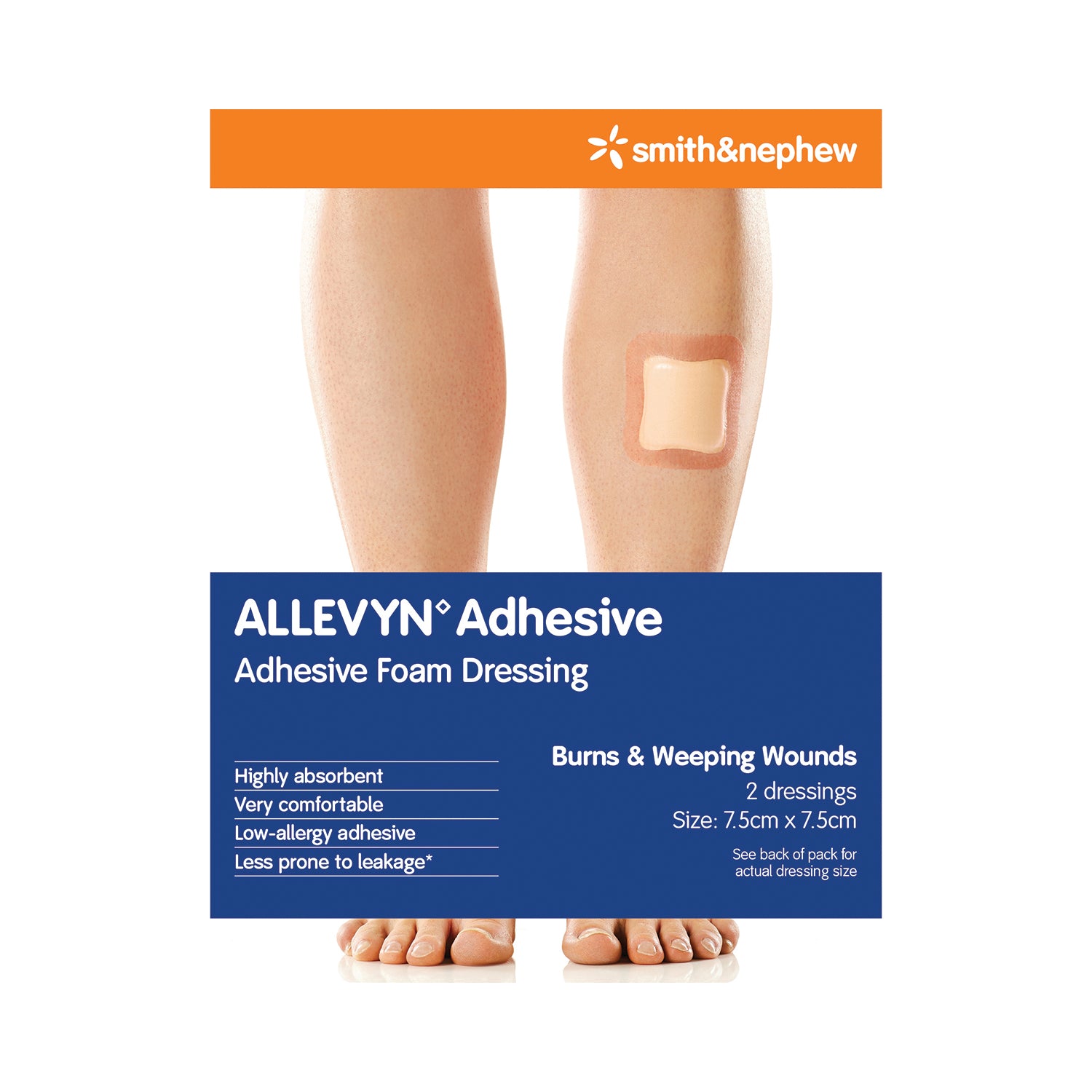 Smith & Nephew ALLEVYN Adhesive Foam Dressing Net Pharmacy