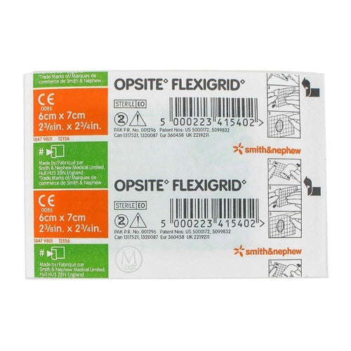 Smith & Nephew OPSITE FLEXIGRID Waterproof Film Dressings