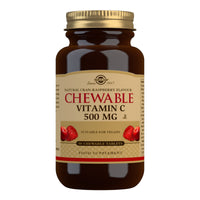 Solgar Chewable Vitamin C 500mg - Natural Cran-Raspberry Flavour