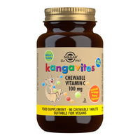 Solgar Kangavites Chewable Vitamin C 100mg - Natural Orange Burst Flavour