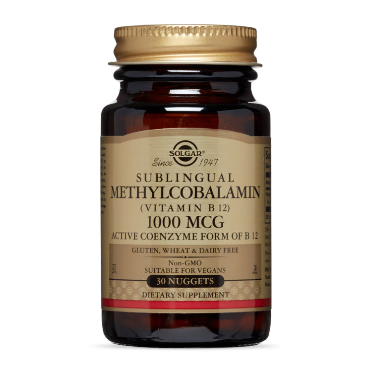Solgar Methylcobalamin (Vitamin B12) 1000mcg
