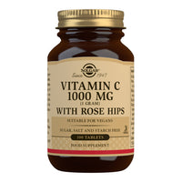 Solgar Vitamin C 1000mg with Rose Hips