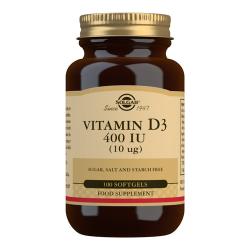 Solgar Vitamin D3 400 IU (10µg)
