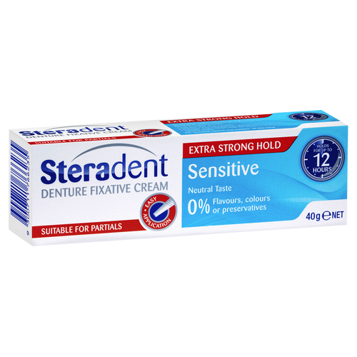 Steradent Sensitive Denture Fixative Cream