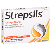 Strepsils Lozenges - Orange Flavour