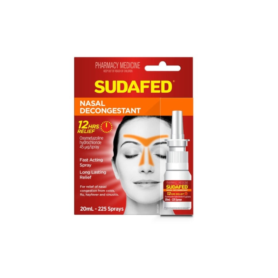 Sudafed Nasal Decongestant Spray