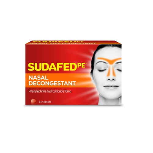 Sudafed PE Nasal Decongestant