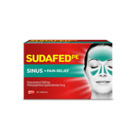 Sudafed PE Sinus & Pain Relief