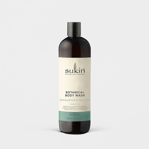 Sukin Botanical Body Wash - Eucalyptus & Tea Tree Oil