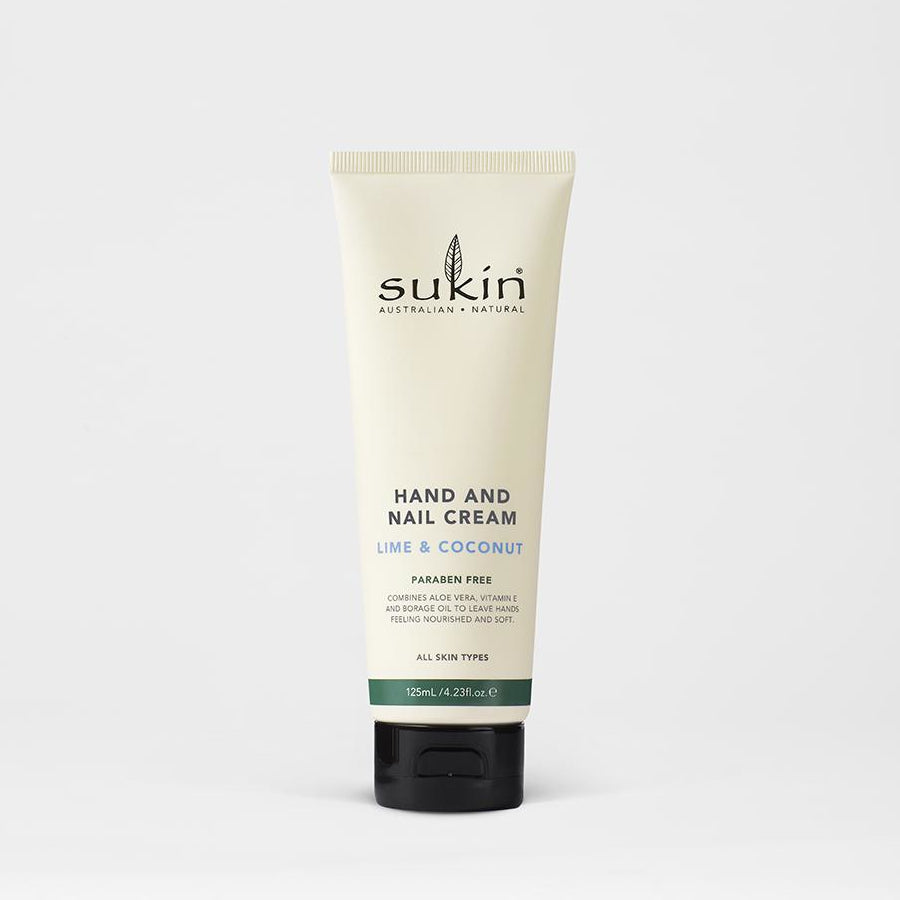 Sukin Hand and Nail Cream - Lime & Coconut