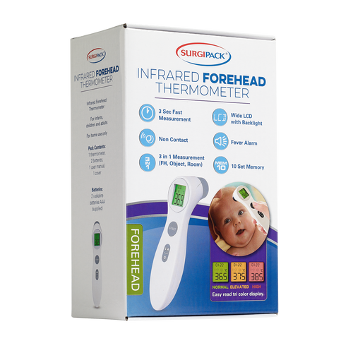 SurgiPack Infrared Forehead Thermometer
