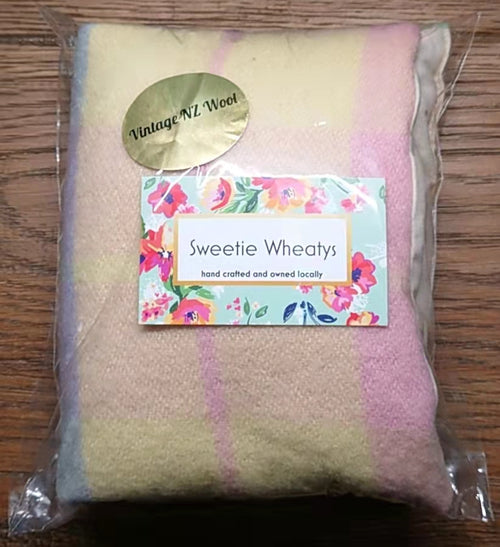 Sweetie Wheatys Hand Crafted Vintage NZ Wool Wheat Bag