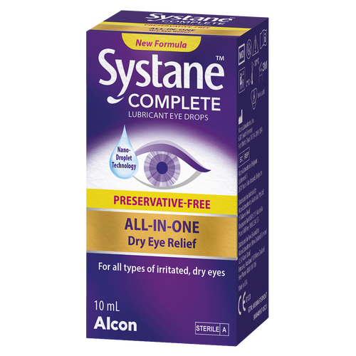 Systane Complete Lubricant Eye Drops - Preservative Free