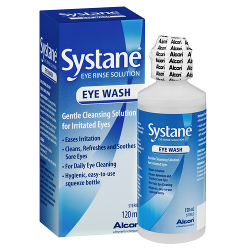 Systane Eye Wash Eye Rinse Solution