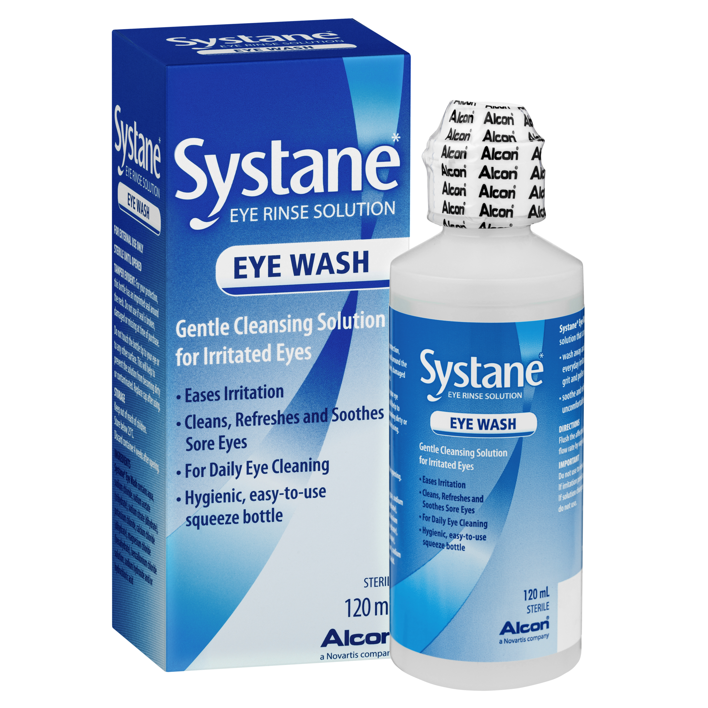 Systane Eye Wash Eye Rinse Solution