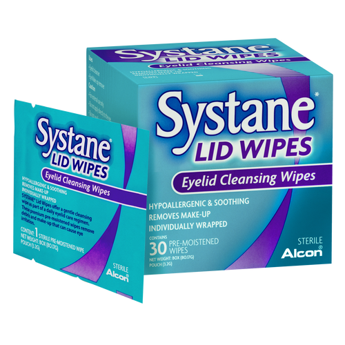 Systane Lid Wipes Eyelid Cleansing Wipes