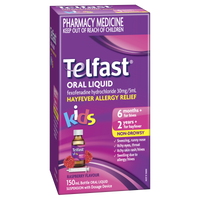Telfast Kids Oral Liquid Hayfever Allergy Relief
