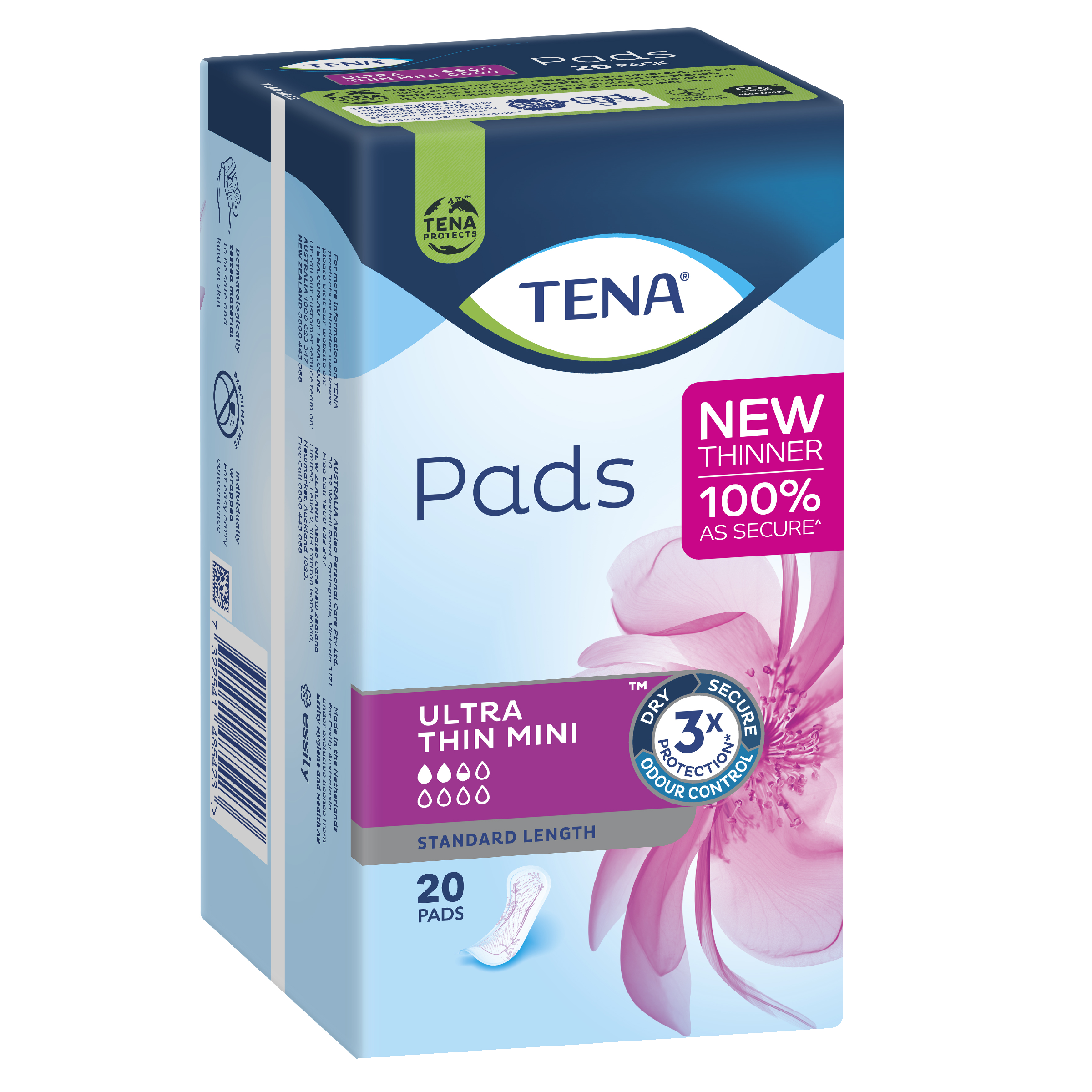 TENA Pads - Ultra Thin Mini Standard Length