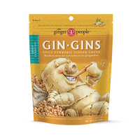 The Ginger People Gin Gins Chewy Ginger Candy - Spicy Turmeric