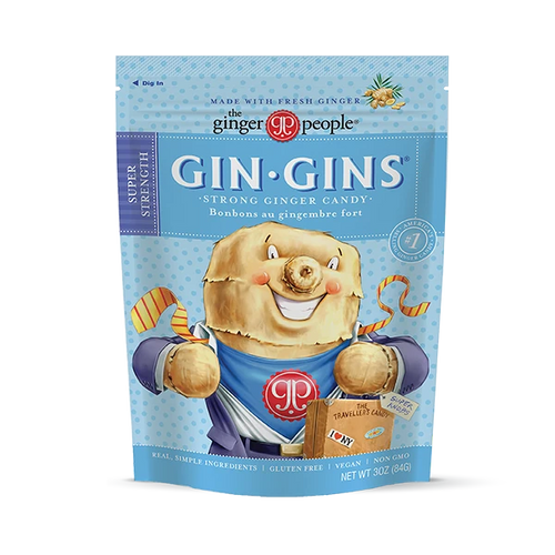 The Ginger People Gin Gins Hard Ginger Candy - Super Strength