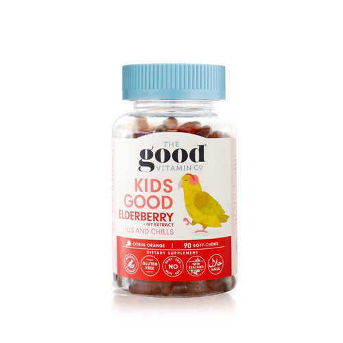 The Good Vitamin Co. Kids Good Elderberry + Ivy Extract - Ills and Chills